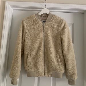 Tan Sherpa Jacket